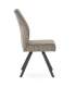 Lot de 2 chaises modèle Mali finition verte 79 cm (hauteur) 45 cm (largeur) 48 cm (longueur)