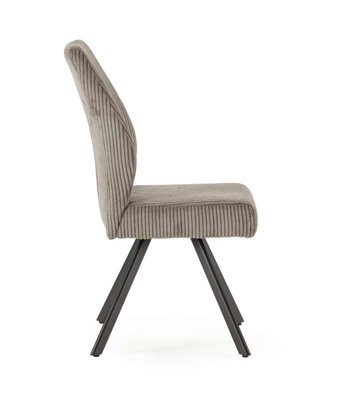 Lot de 2 chaises modèle Mali finition verte 79 cm (hauteur) 45 cm (largeur) 48 cm (longueur)