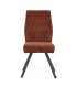 Lot de 2 chaises modèle Mali finition verte 79 cm (hauteur) 45 cm (largeur) 48 cm (longueur)