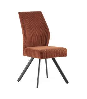 Lot de 2 chaises modèle Mali finition verte 79 cm (hauteur) 45 cm (largeur) 48 cm (longueur)