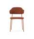 Lot de 2 chaises modèle Mali finition verte 79 cm (hauteur) 45 cm (largeur) 48 cm (longueur)