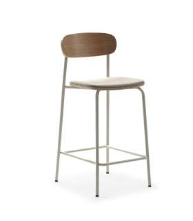 Lot de 2 chaises modèle Mali finition verte 79 cm (hauteur) 45 cm (largeur) 48 cm (longueur)