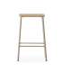 Lot de 2 chaises modèle Mali finition verte 79 cm (hauteur) 45 cm (largeur) 48 cm (longueur)