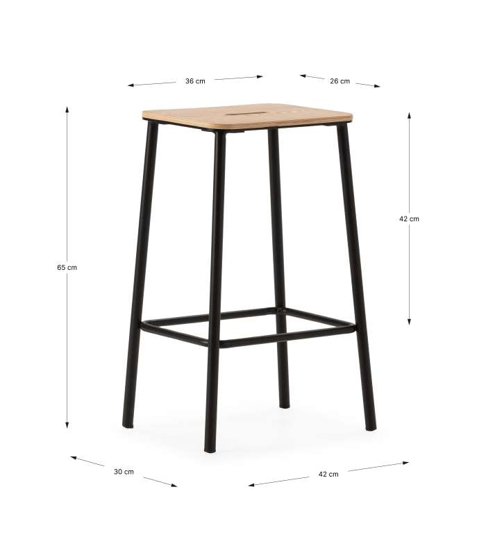 Buy SILLA MALI VERDE/PATA NEGRA 2P/CAJA