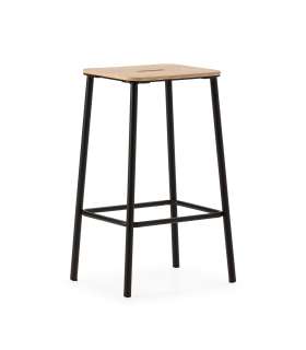 Lot de 2 chaises modèle Mali finition verte 79 cm (hauteur) 45 cm (largeur) 48 cm (longueur)