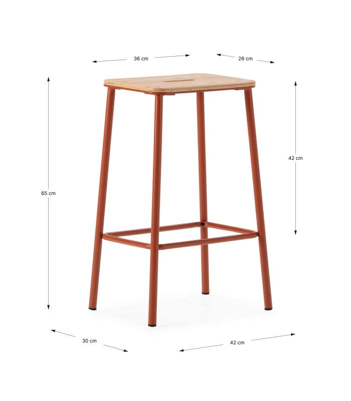 Lot de 2 chaises modèle Mali finition verte 79 cm (hauteur) 45 cm (largeur) 48 cm (longueur)