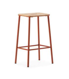 Lot de 2 chaises modèle Mali finition verte 79 cm (hauteur) 45 cm (largeur) 48 cm (longueur)