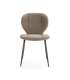 Lot de 2 chaises modèle Mali finition verte 79 cm (hauteur) 45 cm (largeur) 48 cm (longueur)