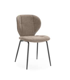 Lot de 2 chaises modèle Mali finition verte 79 cm (hauteur) 45 cm (largeur) 48 cm (longueur)