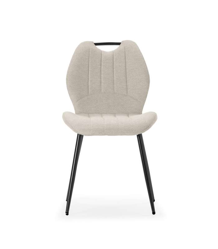 Lot de 2 chaises modèle Mali finition verte 79 cm (hauteur) 45 cm (largeur) 48 cm (longueur)
