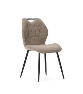 Lot de 2 chaises modèle Mali finition verte 79 cm (hauteur) 45 cm (largeur) 48 cm (longueur)
