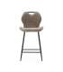 Lot de 2 chaises modèle Mali finition verte 79 cm (hauteur) 45 cm (largeur) 48 cm (longueur)