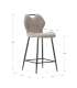 Lot de 2 chaises modèle Mali finition verte 79 cm (hauteur) 45 cm (largeur) 48 cm (longueur)