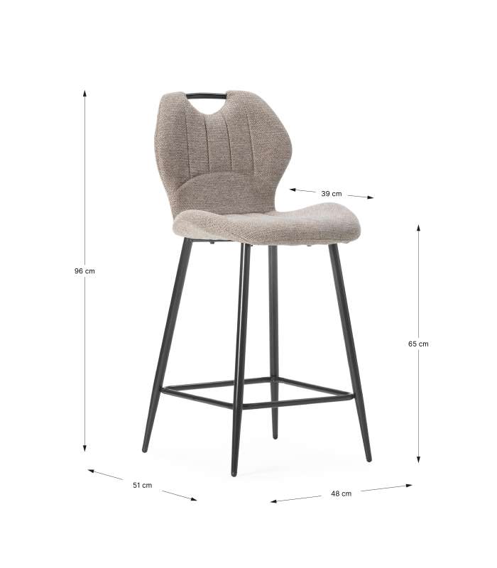 Buy SILLA MALI VERDE/PATA NEGRA 2P/CAJA