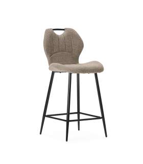 Lot de 2 chaises modèle Mali finition verte 79 cm (hauteur) 45 cm (largeur) 48 cm (longueur)