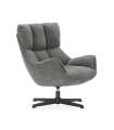 Sillón modelo Jon tapizado textil gris, 89cm(alto) 73cm(ancho) 81cm(largo)