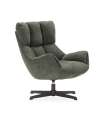 Sillón modelo Jon tapizado textil verde, 89cm(alto) 73cm(ancho) 81cm(largo)