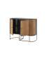 Mkric MUEBLE TV MONTE 1 PTA CORR/2C 160 CM GRIS