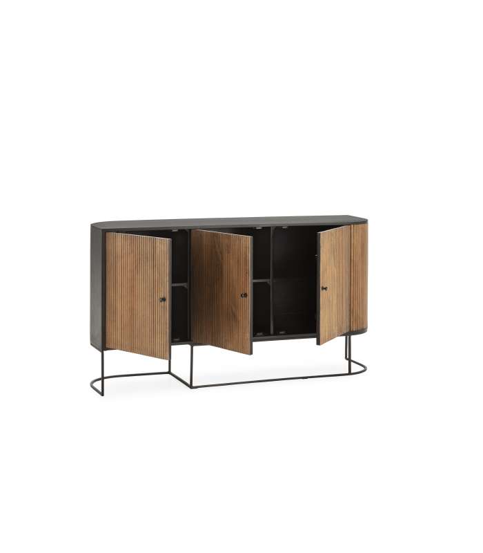 Mkric MUEBLE TV MONTE 1 PTA CORR/2C 160 CM GRIS