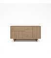 cópia de Mueble aparator 3 portas md-Dayana preto/roble finish, 151cm (largura) 80cm (alta) 40cm (largo)