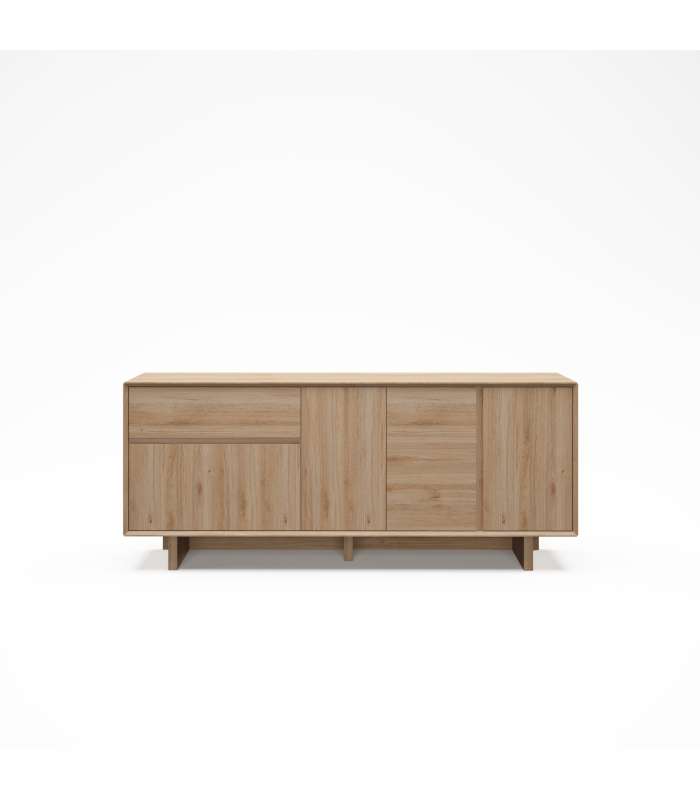Mkric MUEBLE TV MONTE 1 PTA CORR/2C 160 CM GRIS