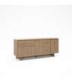 Mueble aparador 4 puertas 1cajón md-Romeo acabado roble cadiz, 180cm(ancho) 76.5cm(alto) 40cm(largo)