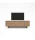 Mueble aparador modelo Doric 3 puertas 3 cajones interiores acabado blanco.