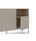 Mkric MUEBLE TV MONTE 1 PTA CORR/2C 160 CM GRIS
