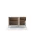 Mkric MUEBLE TV MONTE 1 PTA CORR/2C 160 CM GRIS