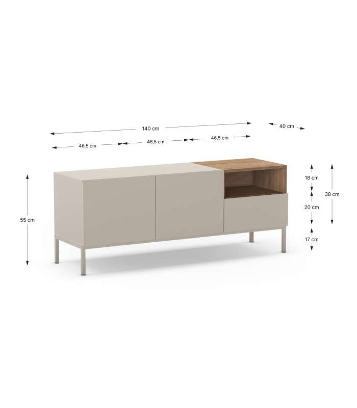 Mueble Televisión Roque : Elegancia y Funcionalidad para tu Hogar