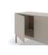 Mueble aparador modelo Doric 3 puertas 3 cajones interiores acabado blanco.