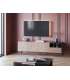 Mueble aparador modelo Doric 3 puertas 3 cajones interiores acabado blanco.