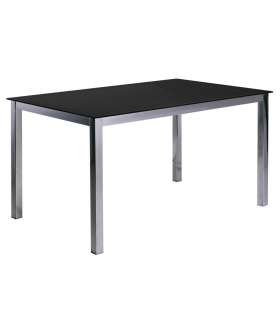 Mesa elegante para cocina y comedor, diseño moderno fijo.