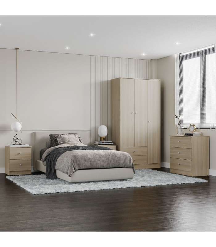 Organiza tu espacio con estilo: Cómoda Lido de 3 cajones