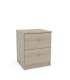 Frs Bedside Table 2 oak or white drawers -