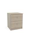 copy of Bedside table 2 oak or white drawers