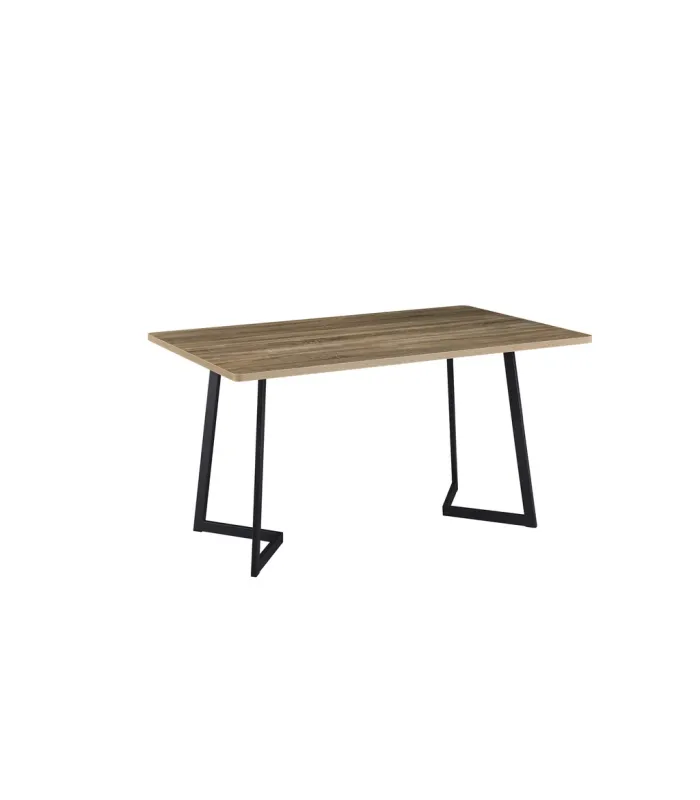 Mesa fija para cocina y comedor, diseño moderno y elegante.