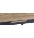 Mesa Tania roble aserrado, extensible, 120/150cm