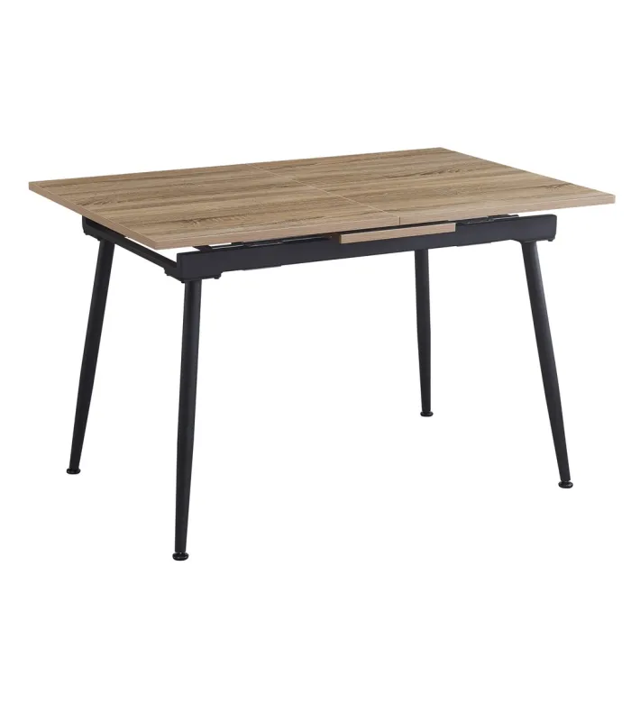 Mesa para comedor extensible Md-Dimitri acabado roble.