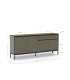 Mkric MUEBLE TV MONTE 1 PTA CORR/2C 160 CM GRIS