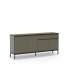 Mkric MUEBLE TV MONTE 1 PTA CORR/2C 160 CM GRIS