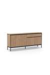 copy of Mueble aparador modelo Doric 3 puertas 3 cajones interiores acabado blanco, 46cm(ancho) 70cm(alto) 150cm (largo)