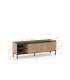 Mueble TV Calixto 3 puertas, 2 huecos, roble sepet