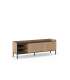 Mueble TV Calixto 3 puertas, 2 huecos, roble sepet