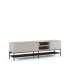 Mkric MUEBLE TV MONTE 1 PTA CORR/2C 160 CM GRIS