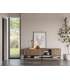Mueble aparador modelo Doric 3 puertas 3 cajones interiores acabado blanco.