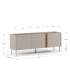 Mueble TV 3 puertas mod-Regina crema y roble sepeto