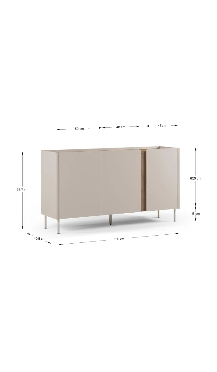 Suporte de TV Nina: Elegância e funcionalidade para sua casa.
