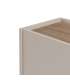 Mueble aparador modelo Doric 3 puertas 3 cajones interiores acabado blanco.