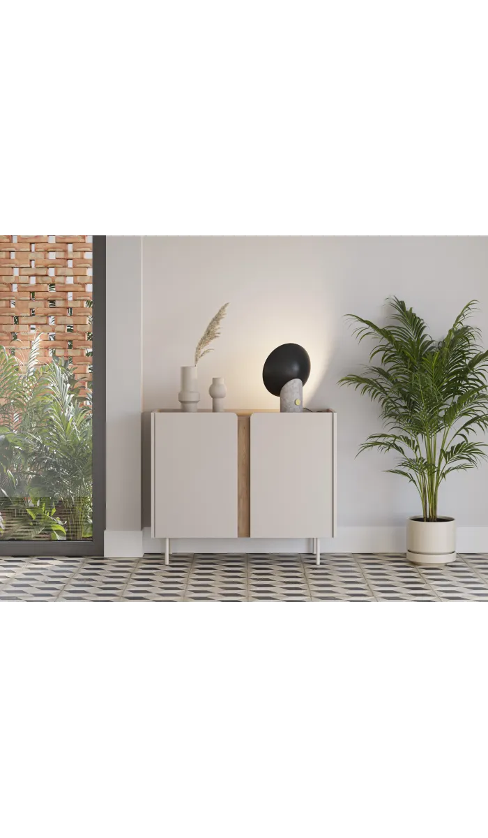 Mueble auxiliar Regina con diseño moderno y funcionalidad.